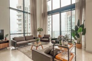 Apartemen Kemang Village, Tower Ritz, Type 3 BR, Lantai 20, Mampang Prapatan, Jakarta Selatan