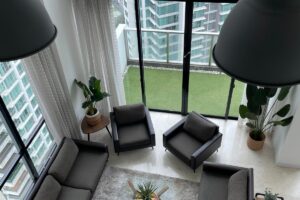 Apartemen Kemang Village, Tower Ritz, Type 3 BR, Lantai 20, Mampang Prapatan, Jakarta Selatan