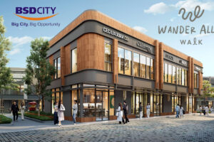 Ruko Wander Alley Walk, BSD City, Tangerang