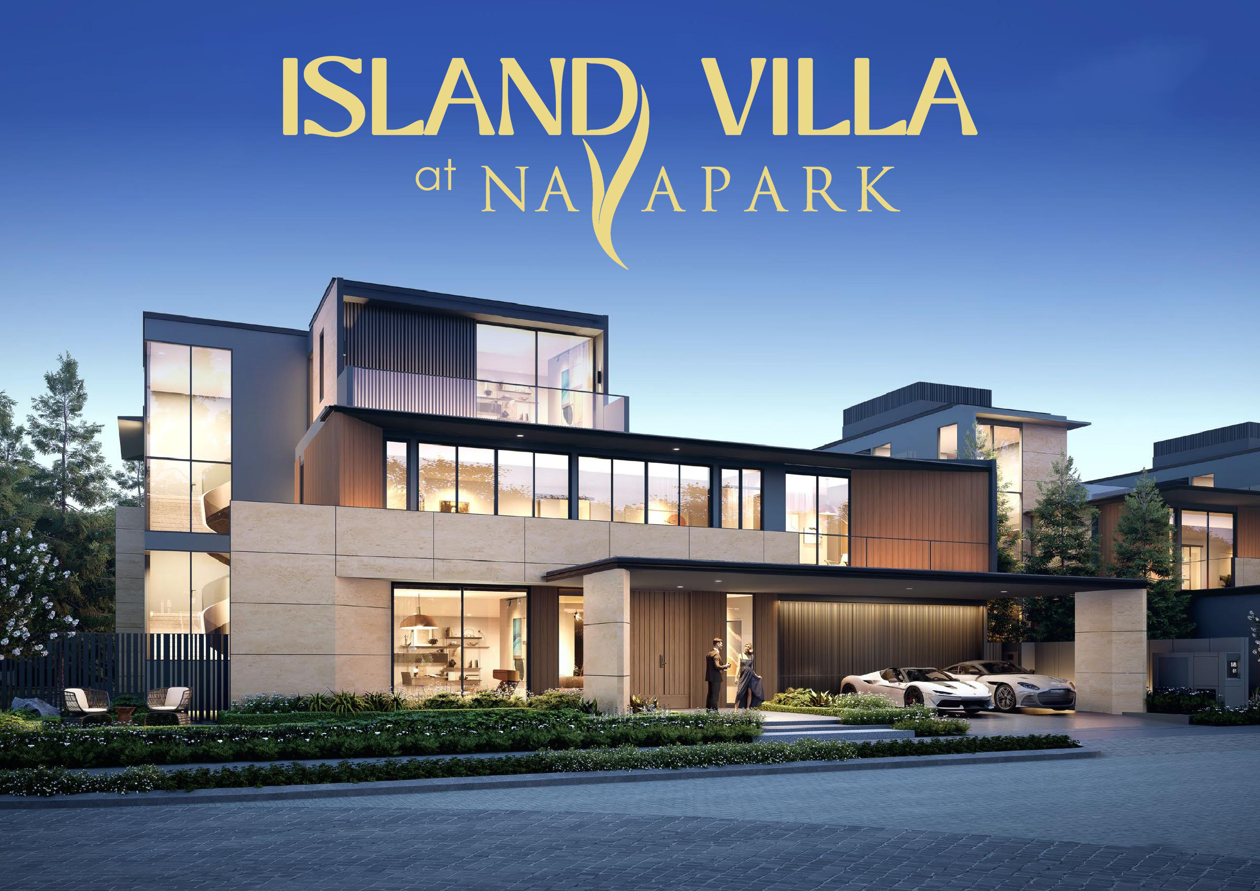 Rumah Navapark, Cluster Island Villa, BSD City, Tangerang
