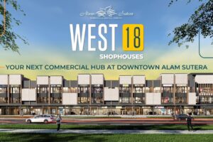 Ruko West 18 Shophouses, Alam Sutera, Tangerang